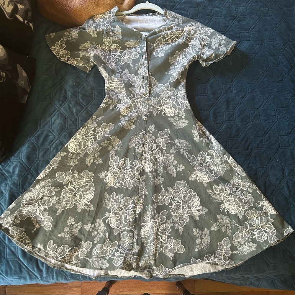 Fabulous floral swing dress